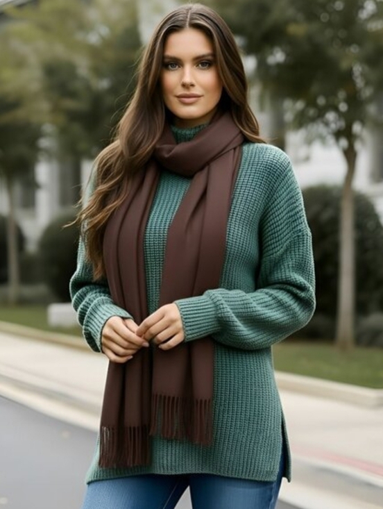 Oussum Accessories - Oussum Large Silky Viscose Scarf